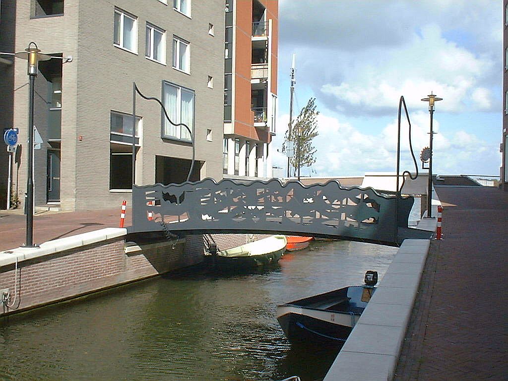 Society (Brug 1991) - Lamonggracht - Amsterdam
