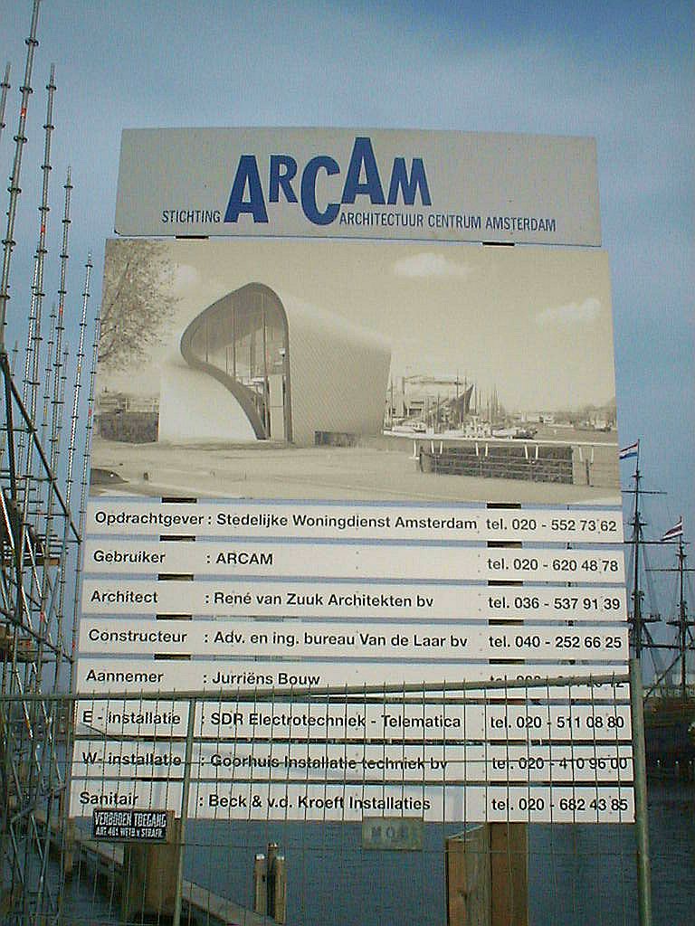 ARCAM (Architectuur Centrum Amsterdam) - Amsterdam