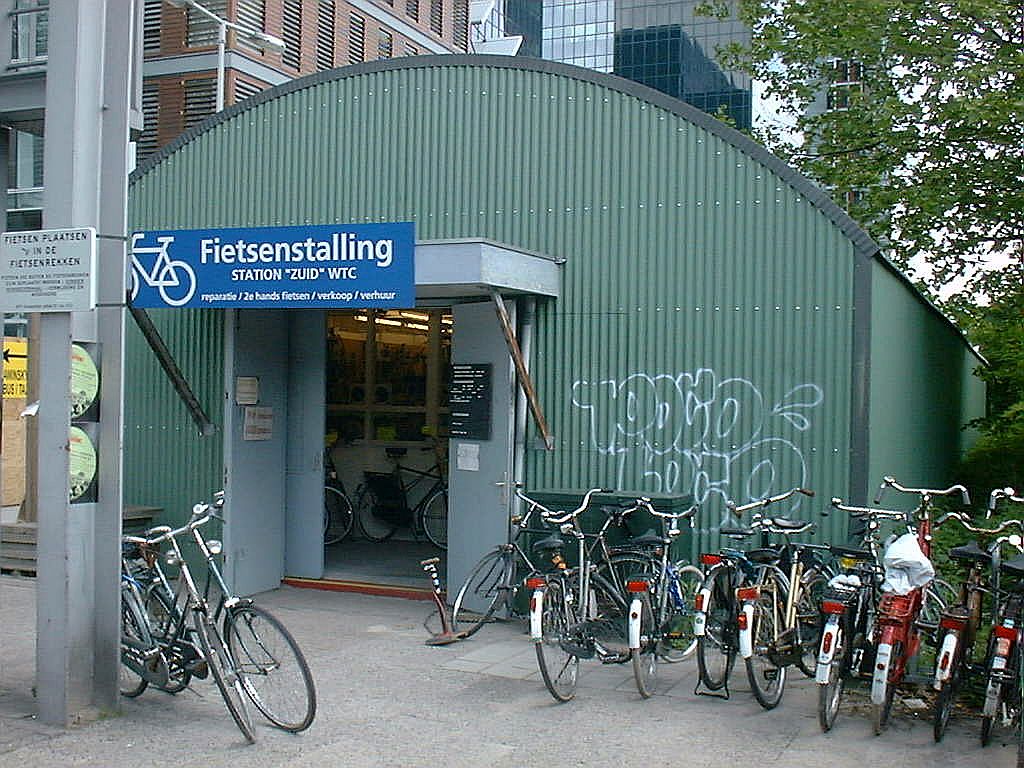 Fietsenstalling Station Zuid WTC - Amsterdam