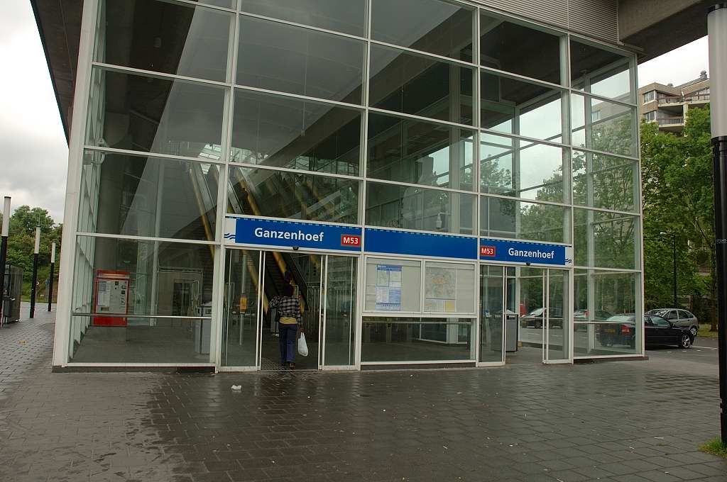 Metrostation Ganzenhoef - Amsterdam