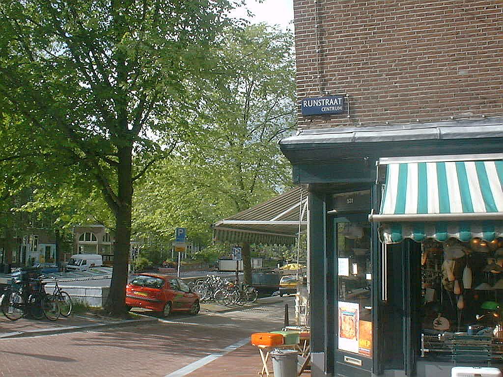 De 9 Straatjes - Runstraat - Hoek Prinsengracht - Amsterdam