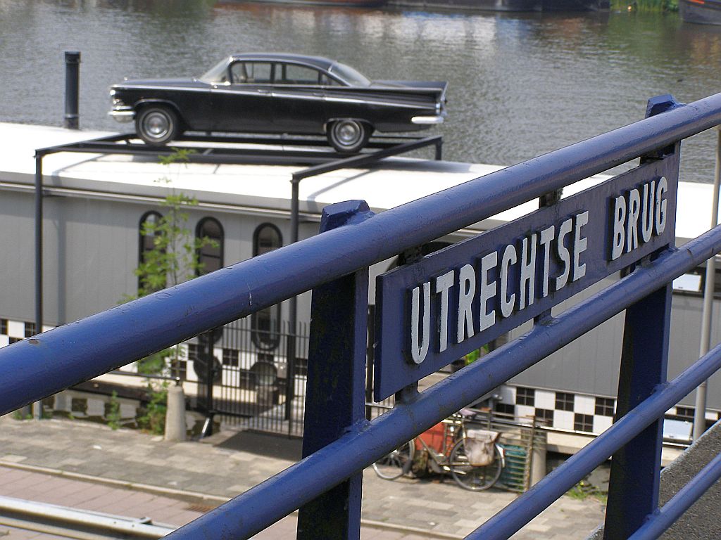 Utrechtse brug - Jan Vroegop Singel - Amsterdam