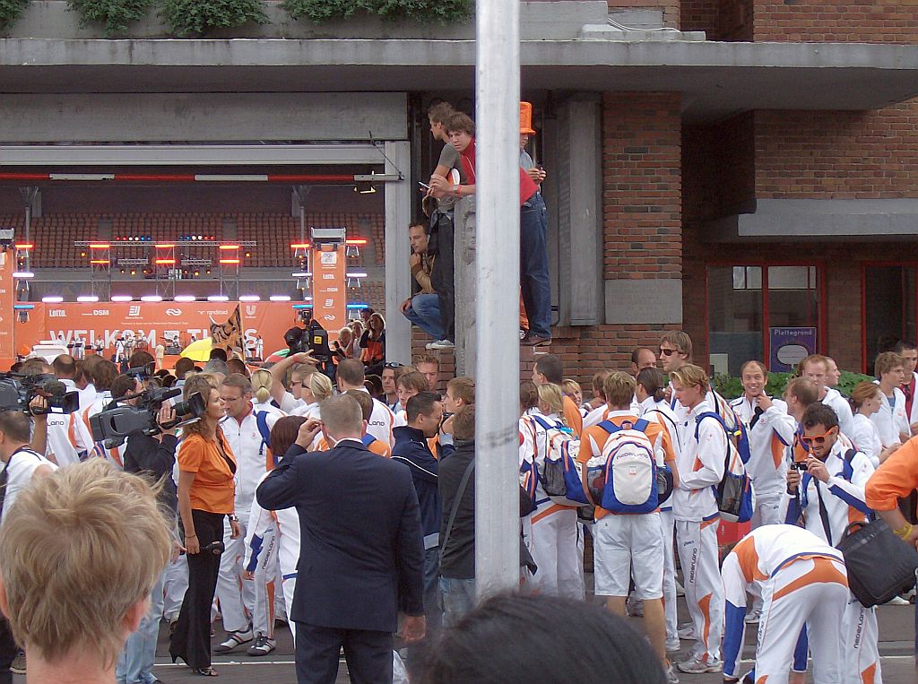 Huldiging Olympische Ploeg 2008 - Amsterdam