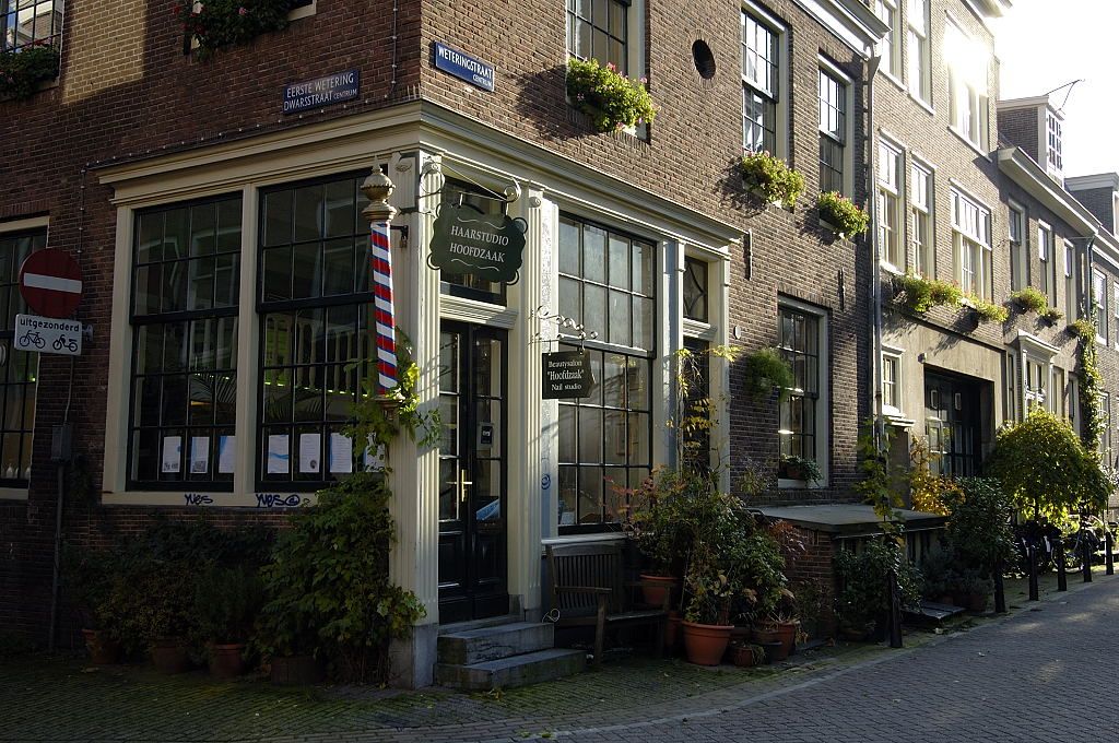 Weteringstraat - Hoek 1e Weteringdwarsstraat - Amsterdam