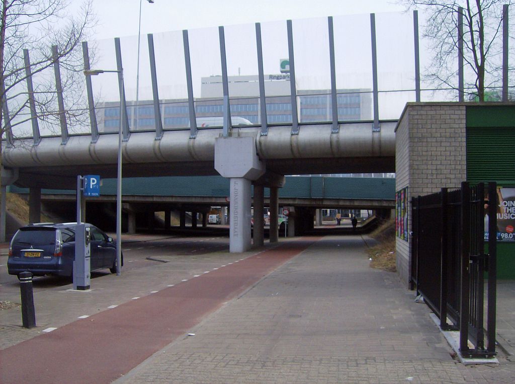 Johan Jongkindstraat - Viadukt Einsteinweg - Amsterdam