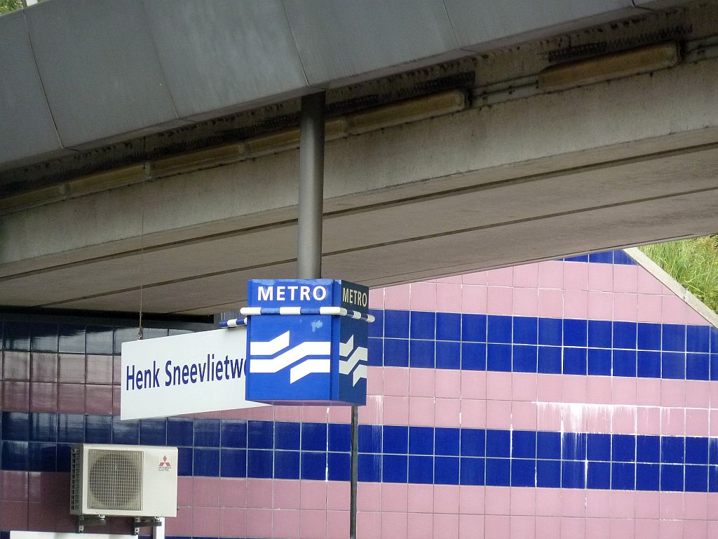 Metrostation Henk Sneevlietweg - Amsterdam