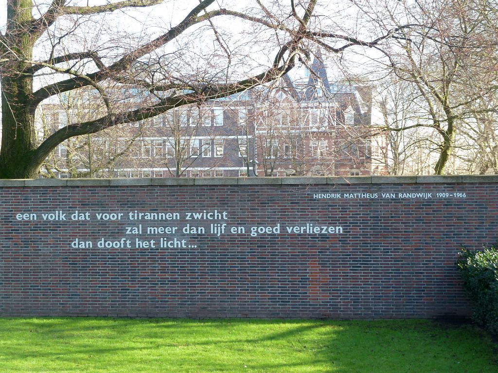 Van Randwijkmonument - Amsterdam