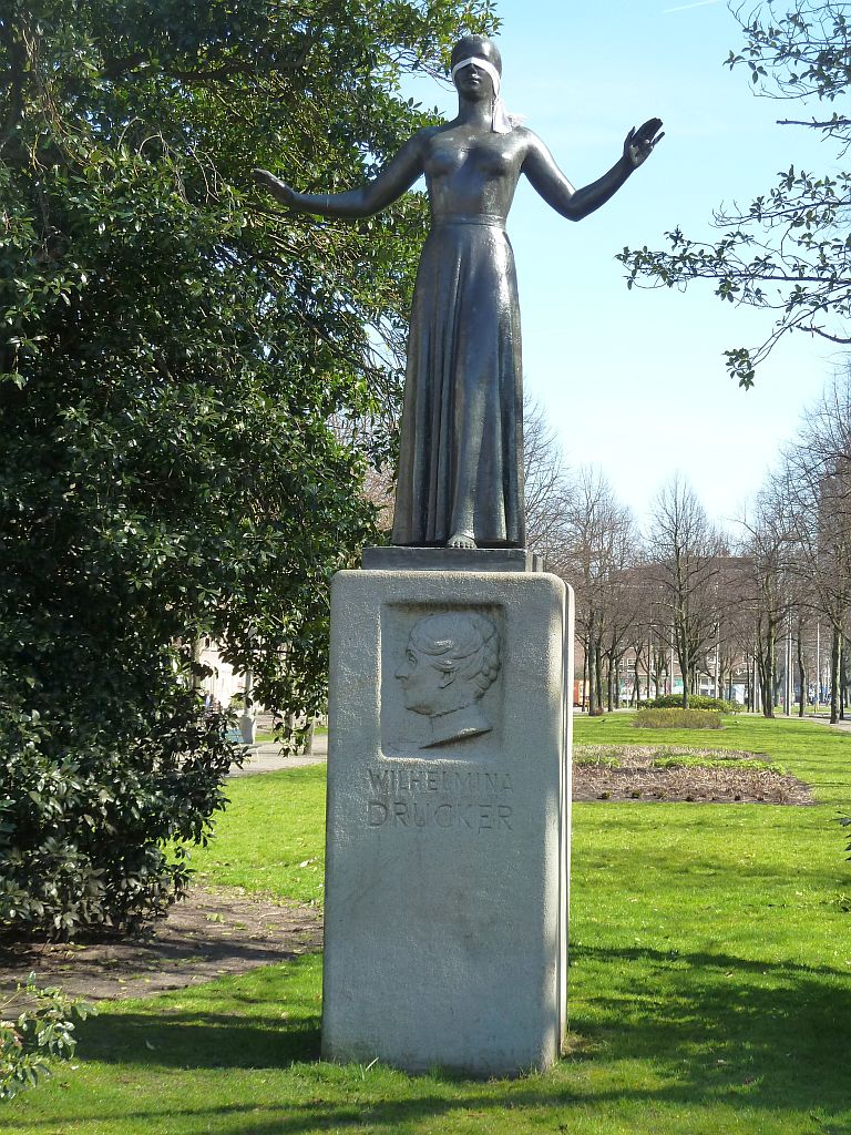 Wilhelmina Drucker Monument - Amsterdam