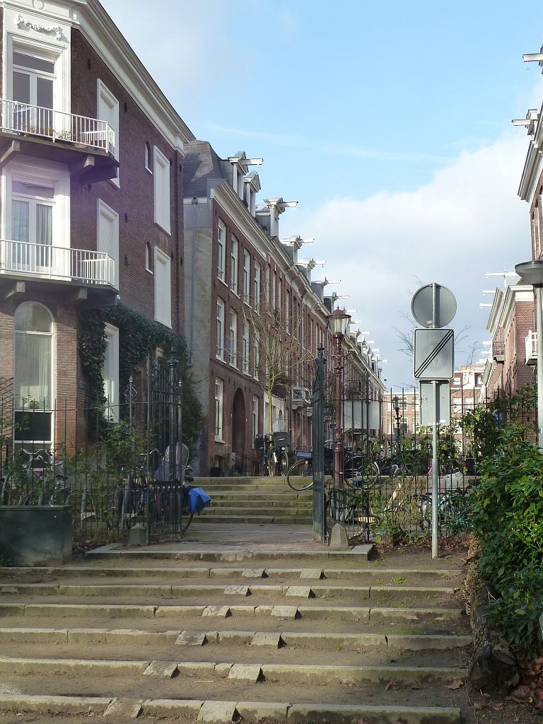 Ingang Saxenburgerstraat - Amsterdam