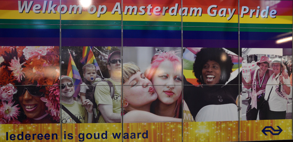 Gay Pride 2012 - Centraal Station - Amsterdam