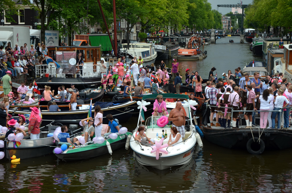 Canal Parade 2012 - Brouwersgracht - Amsterdam