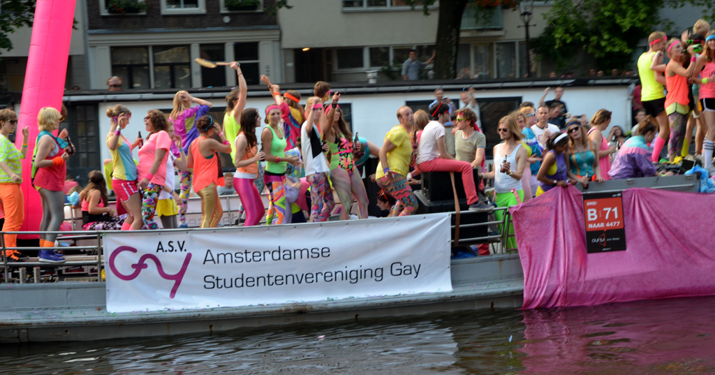 Canal Parade 2012 - Deelnemer ASV Gay - Amsterdam