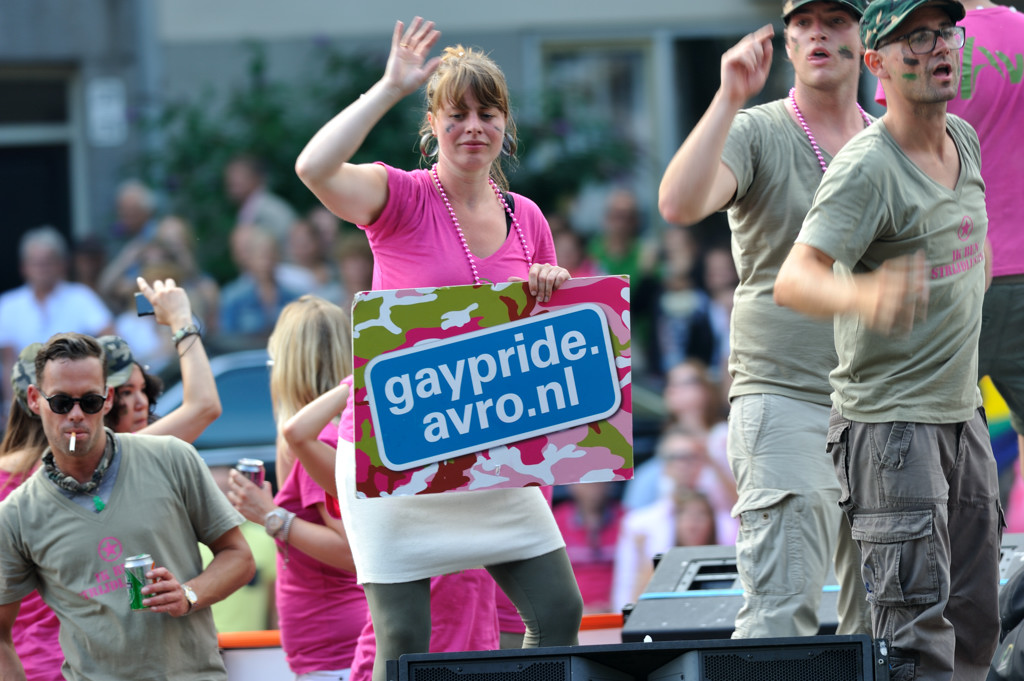 Canal Parade 2012 - Deelnemer AVRO - Amsterdam