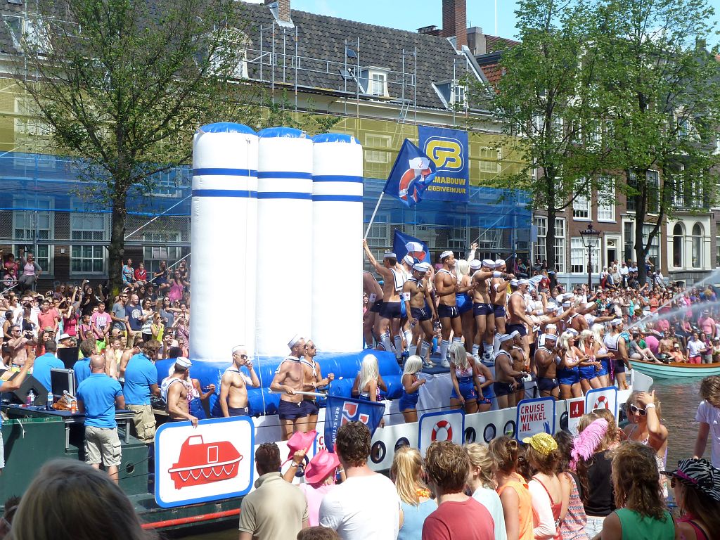 Canal Parade 2013 - Deelnemer Pride Patrol - Amsterdam