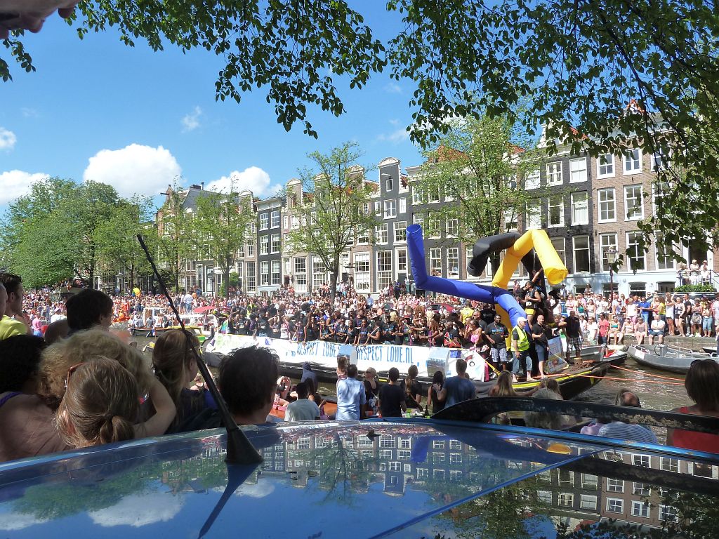 Canal Parade 2013 - Deelnemer Respect2Love - Amsterdam