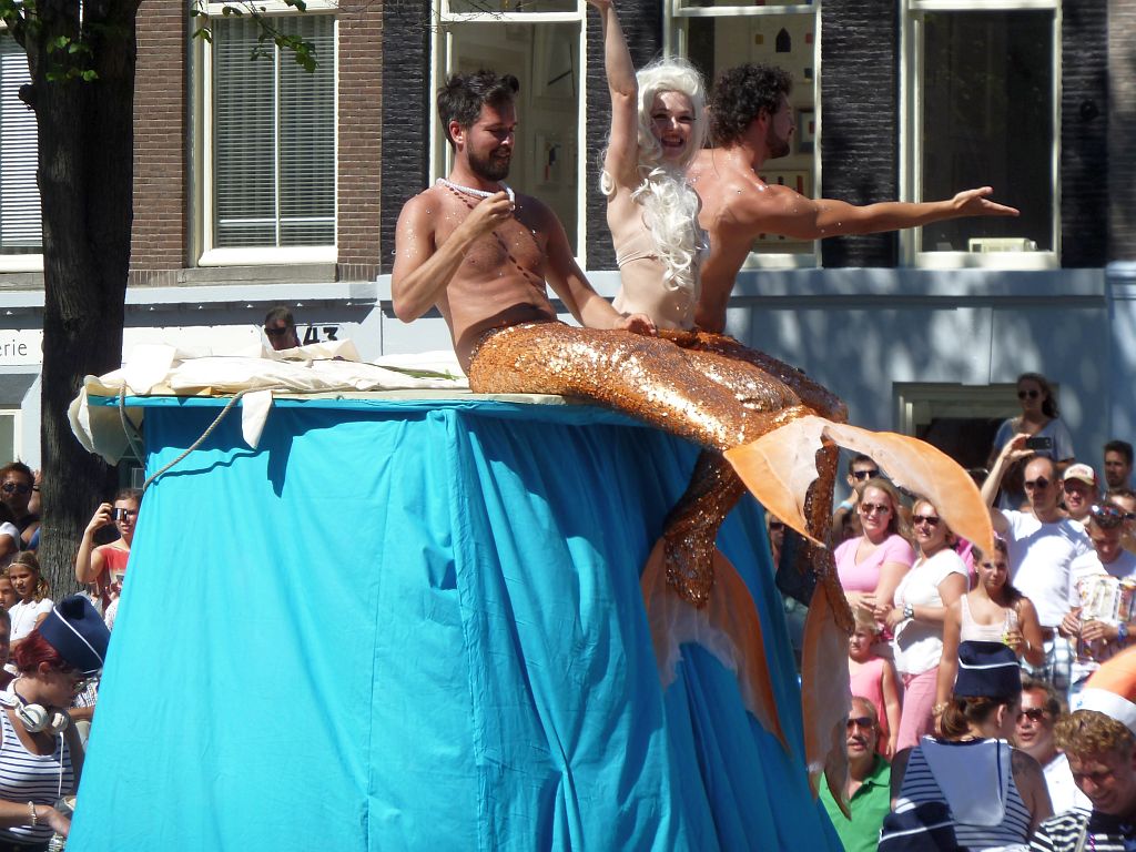 Canal Parade 2013 - Deelnemer ING - Amsterdam