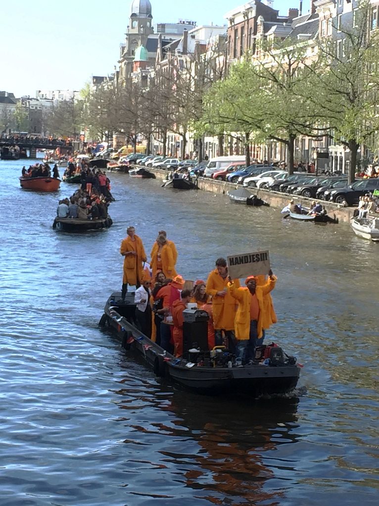 Koningsdag 2015 - Keizersgracht - Amsterdam