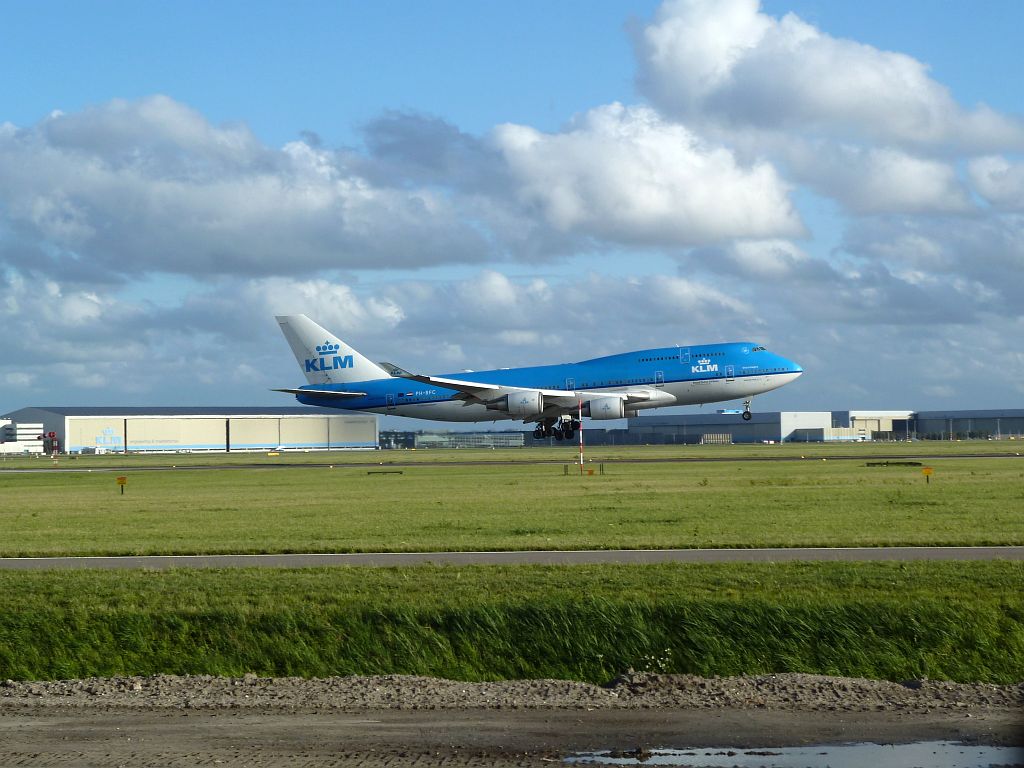 Buitenveldertbaan - PH-BFC Boeing 747-406M - Amsterdam