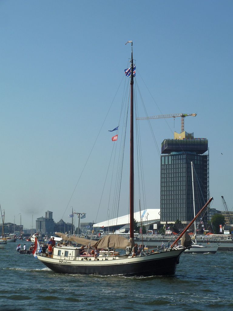 Sail 2015 - Het IJ - Windroos en Toren Overhoeks - Amsterdam