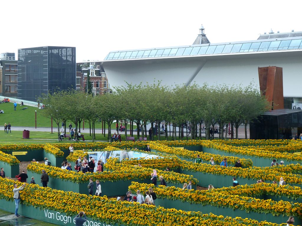 Van Gogh Museum - 125.000 Zonnebloemen ivm Opening Entree en Stedelijk Museum - Amsterdam