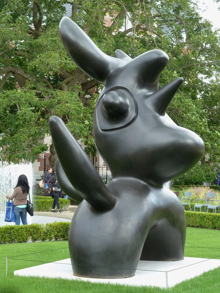 Rijksmuseumtuin - Zuidzijde - Joan Miro Sculptures Tentoonstelling - Amsterdam