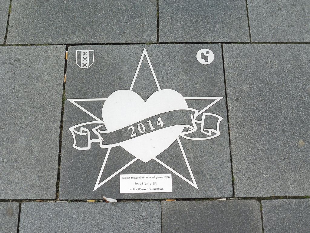 Business Walk of Fame Lucille Werner Foundation - 2014 Imotions - Amsterdam