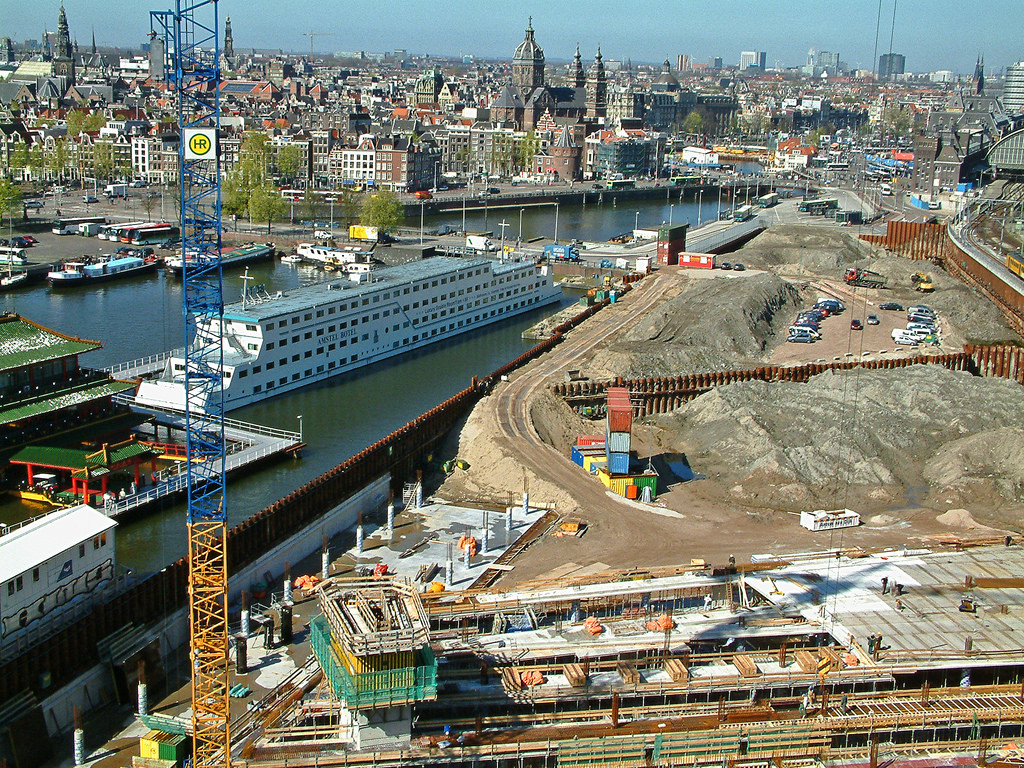 Oosterdokskade - Nieuwbouw en Oosterdok - Amsterdam