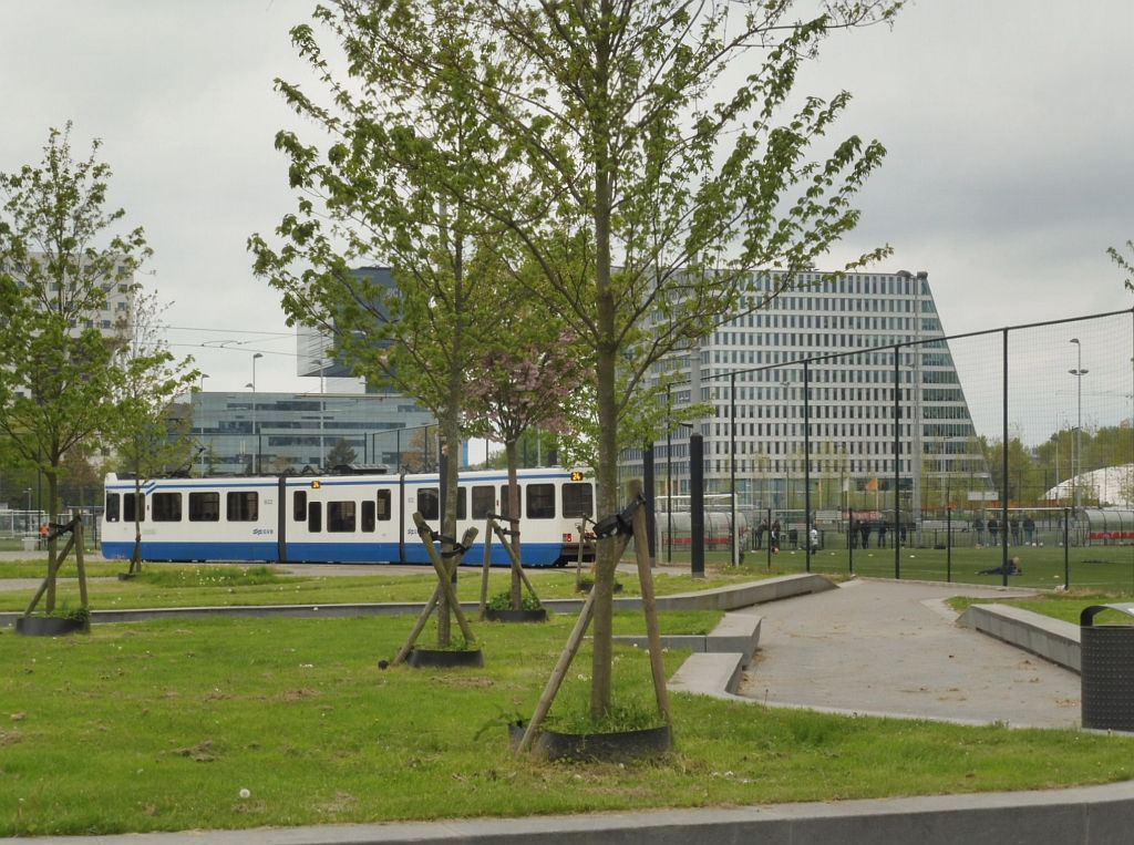 Tramlus - Eindhalte tramlijn 24 - Amsterdam