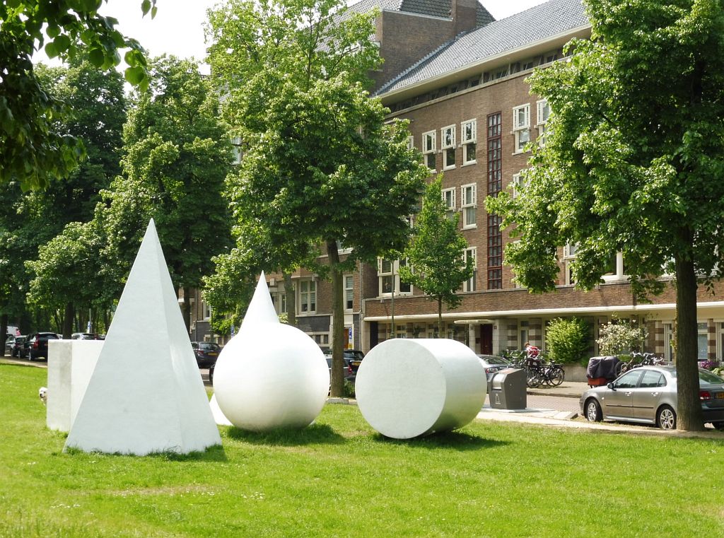 ArtZuid 2017 - Ryszard Winiarski - Geometrie in het Landschap - Amsterdam