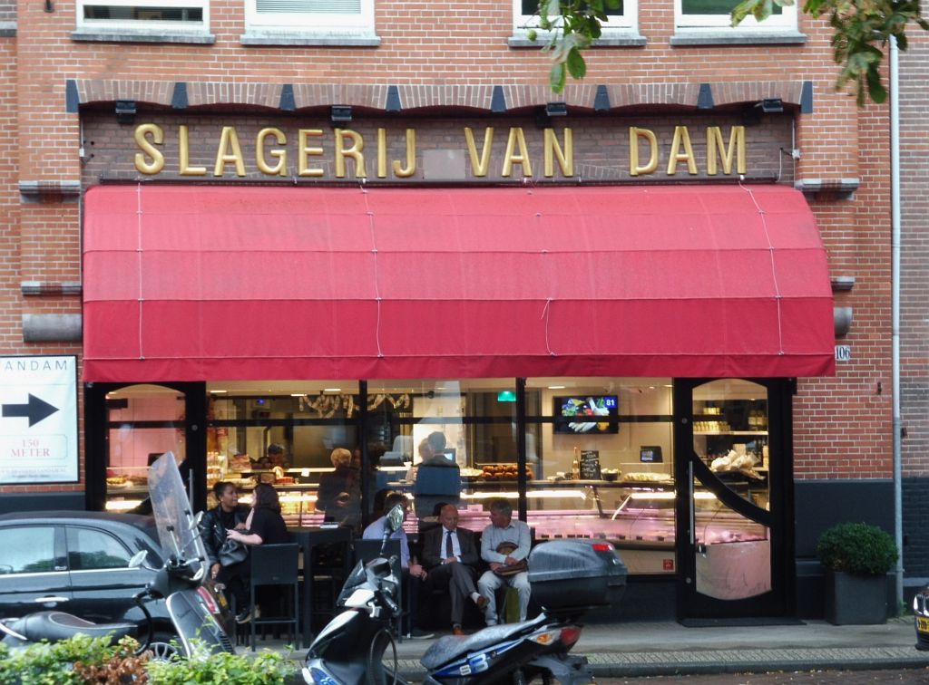 Johannes Verhulststraat - Slagerij Van Dam - Amsterdam