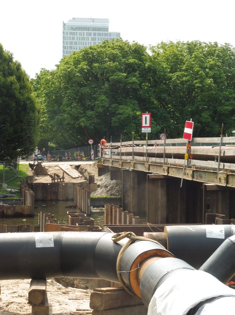 Zuider Amstel Kanaal - Aanleg Stadswarmte Netwerk - Amsterdam