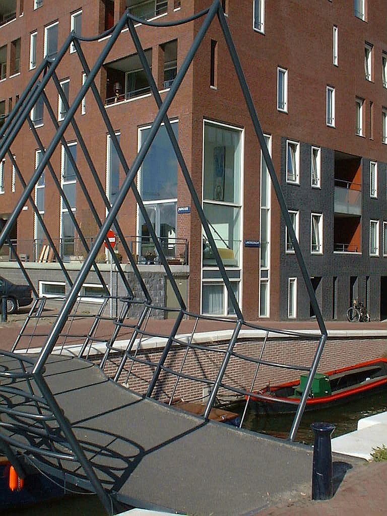 Word (Brug 1992) - Lamonggracht - Amsterdam