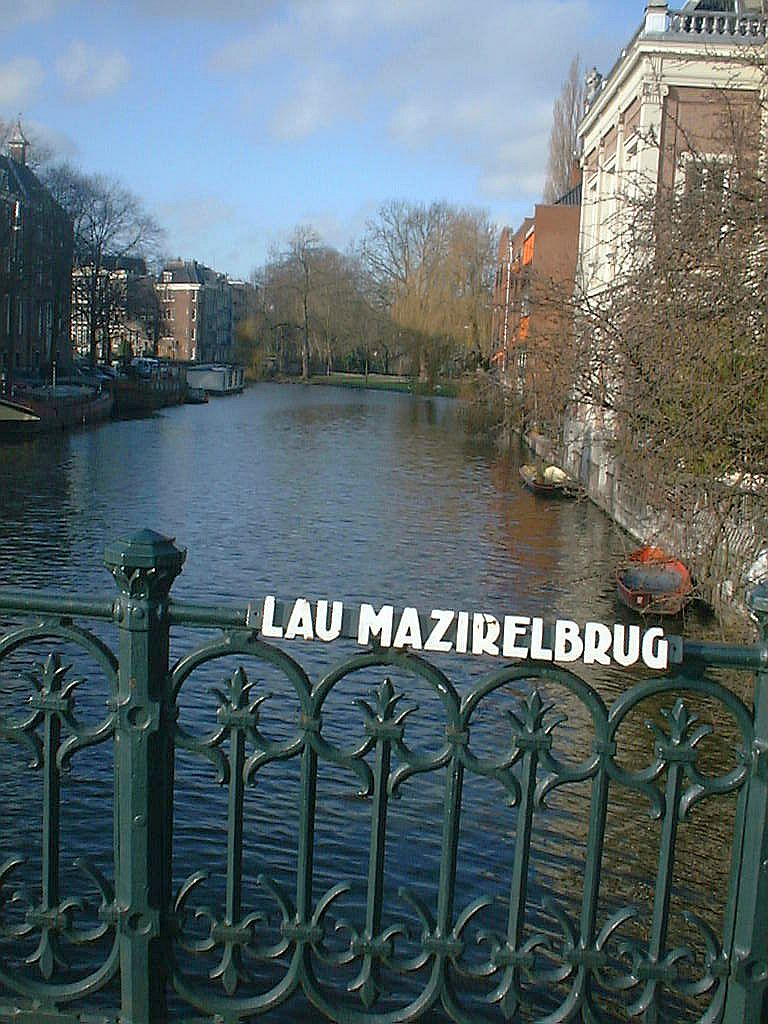 Lau Mazirelbrug - Plantage Muidergracht - Amsterdam