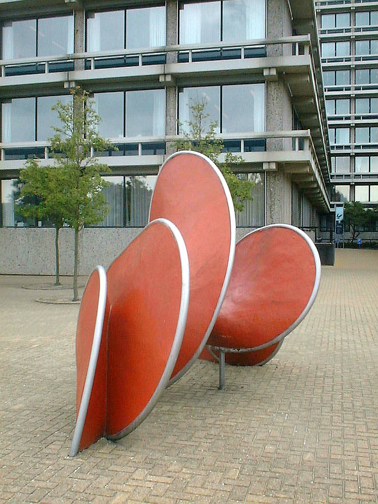 Wendingen van Barbara Nanning (VU Kunstroute 12) - Vrije Universiteit Campus - Amsterdam