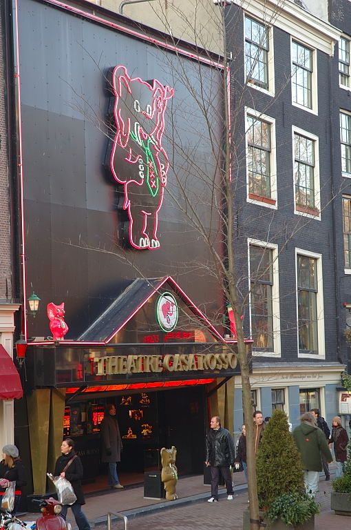 Oudezijds Achterburgwal - Casa Rosso - Amsterdam
