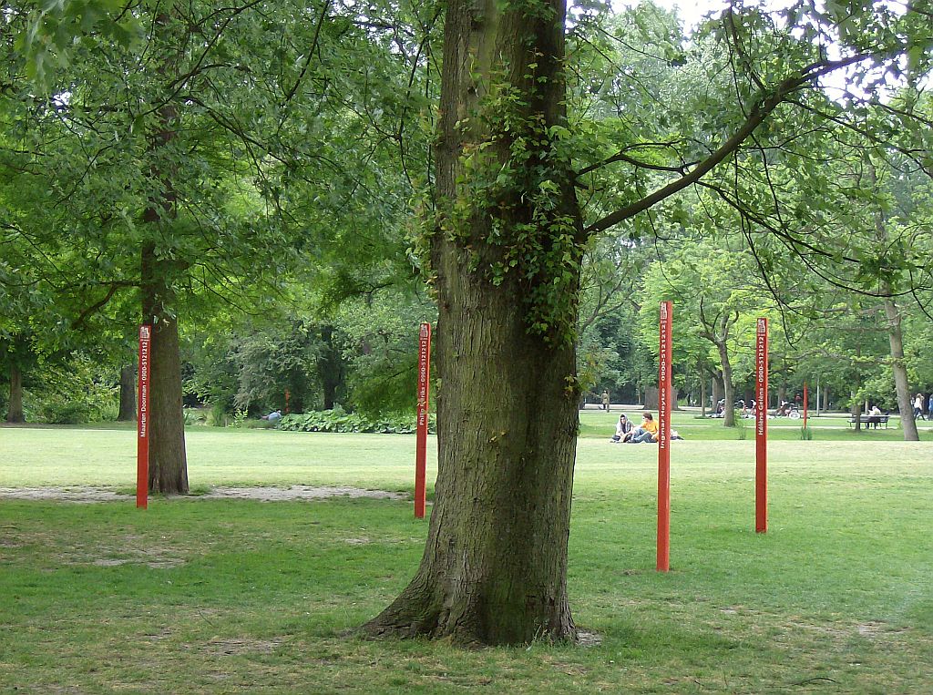 Poezie in het park - Amsterdam