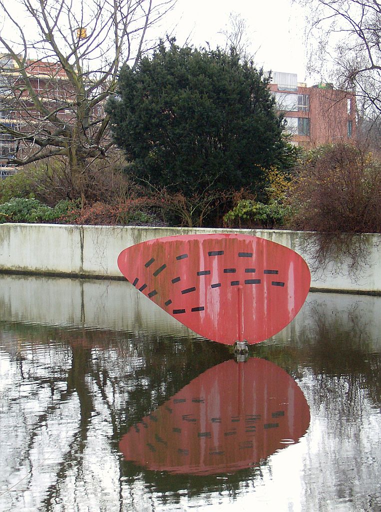 Kinetisch object van Cees Langendorff (VU Kunstroute 05) - Amsterdam
