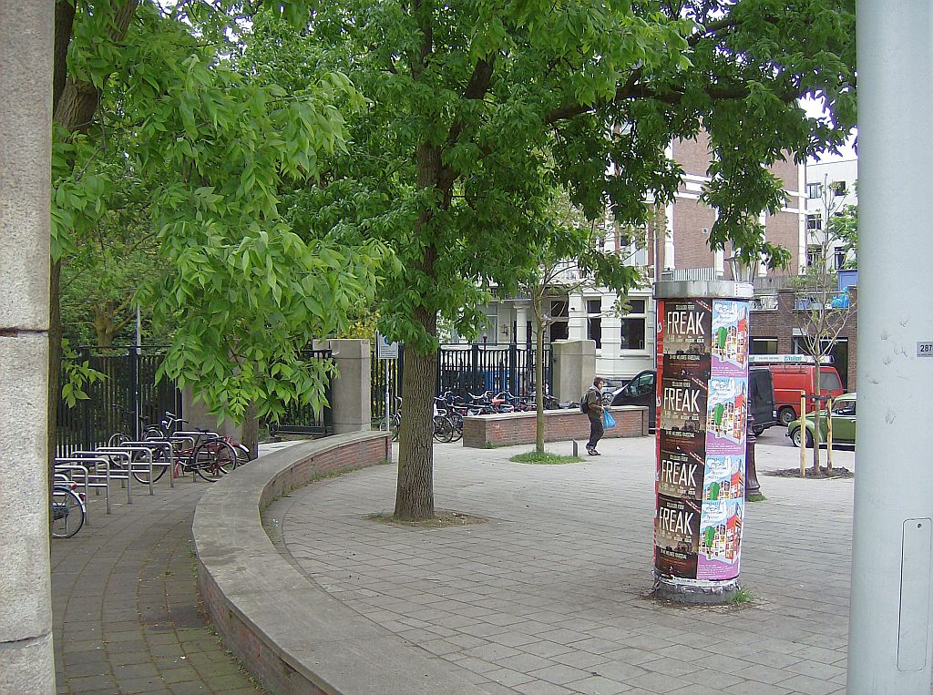 Ingang Van Baerlestraat - Amsterdam