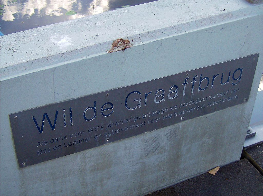Wil de Graaffbrug - Amsterdam