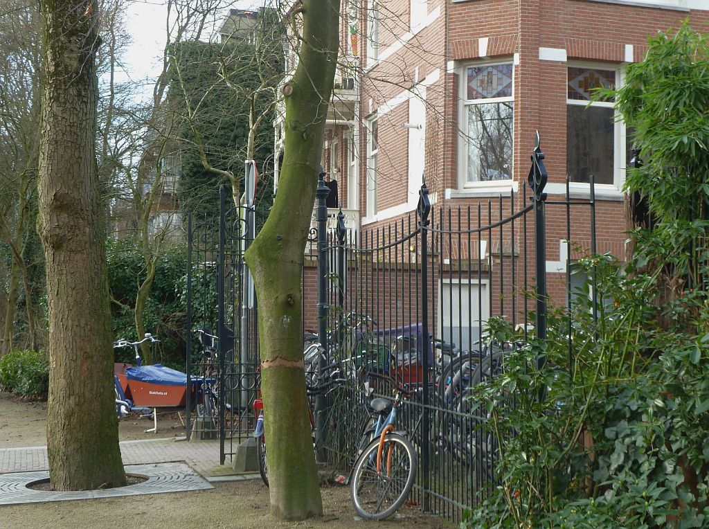 Ingang Vondelkerkstraat - Amsterdam