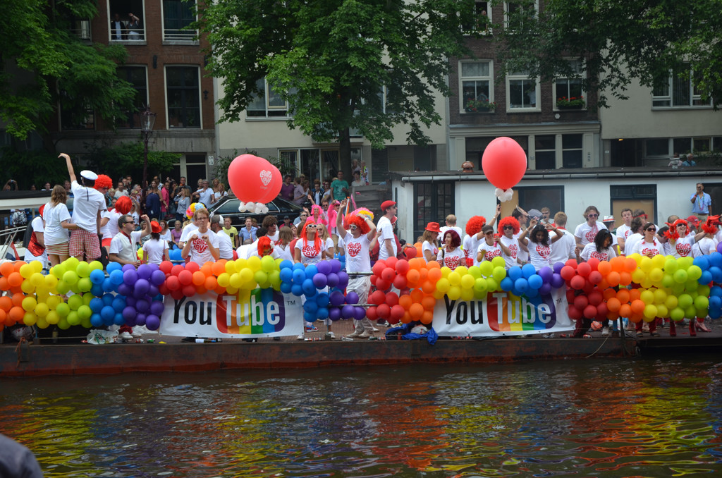 Canal Parade 2012 - Deelnermer Youtube - Amsterdam