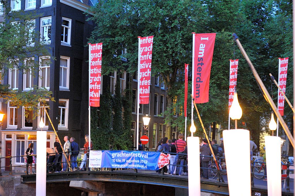 Grachtenfestival 2012 - Zandbrug (Brug 225) - Amsterdam