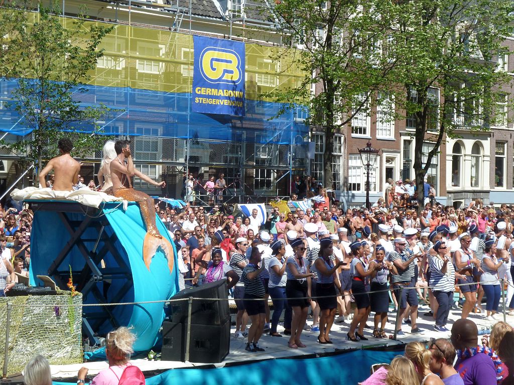 Canal Parade 2013 - Deelnemer ING - Amsterdam