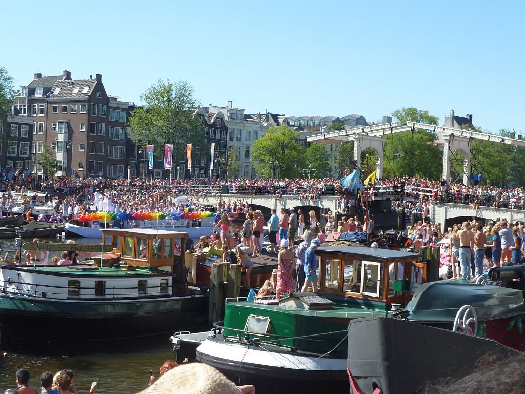 Canal Parade 2013 - Magere Brug - Amsterdam