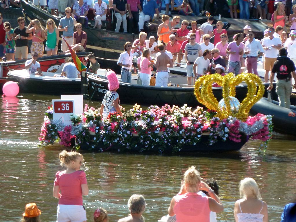 Canal Parade 2013 - Deelnemer Henk Dal - Amsterdam