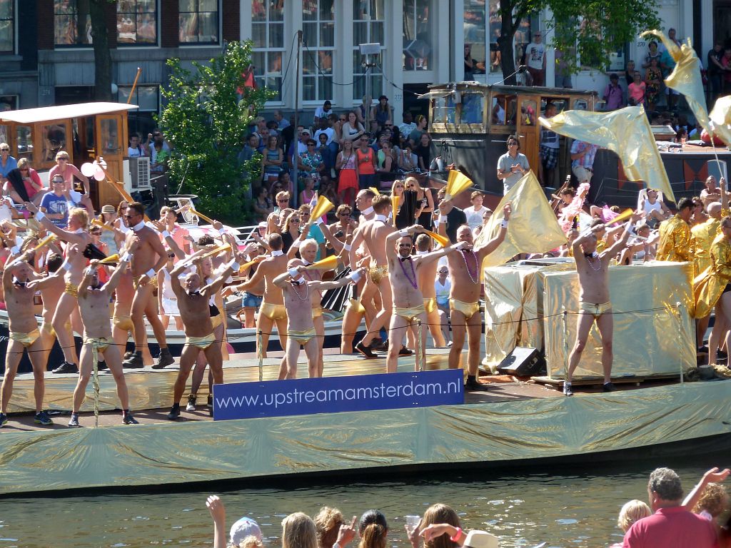 Canal Parade 2013 - Deelnemer Upstream Amsterdam - Amsterdam