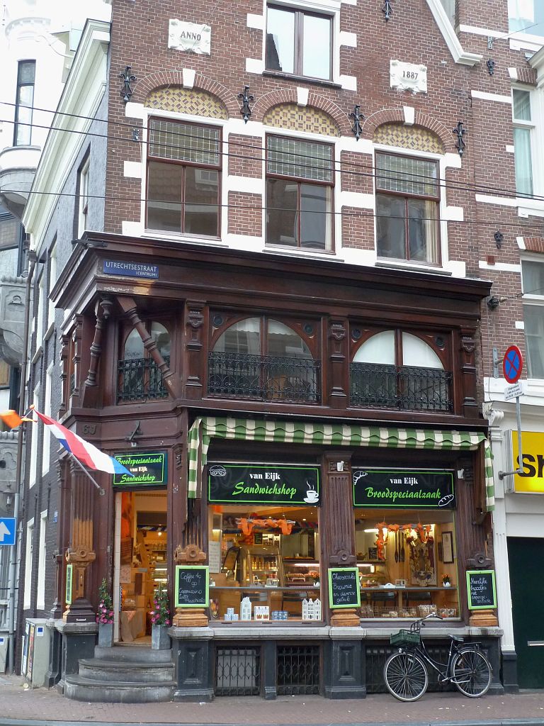 Utrechtsestraat - Van Eijk Sandwichshop - Amsterdam