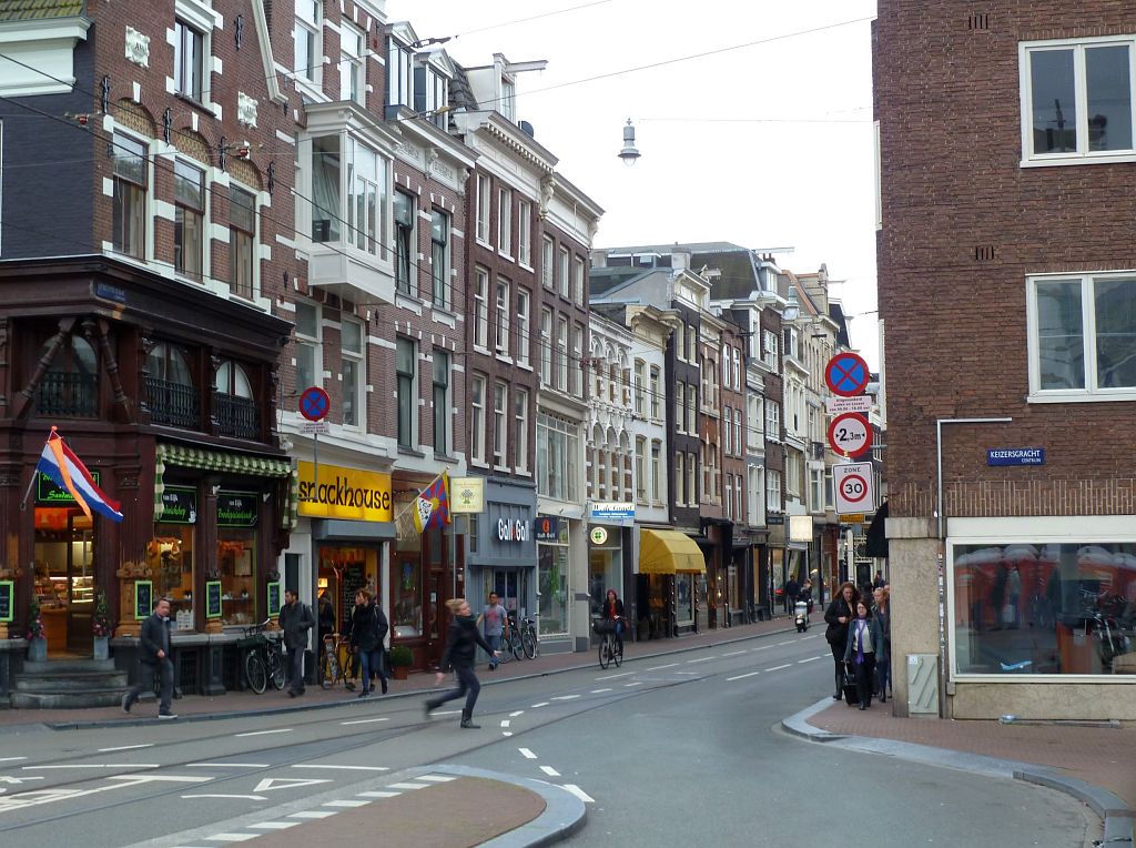 Utrechtsestraat -  Hoek Keizersgracht - Amsterdam