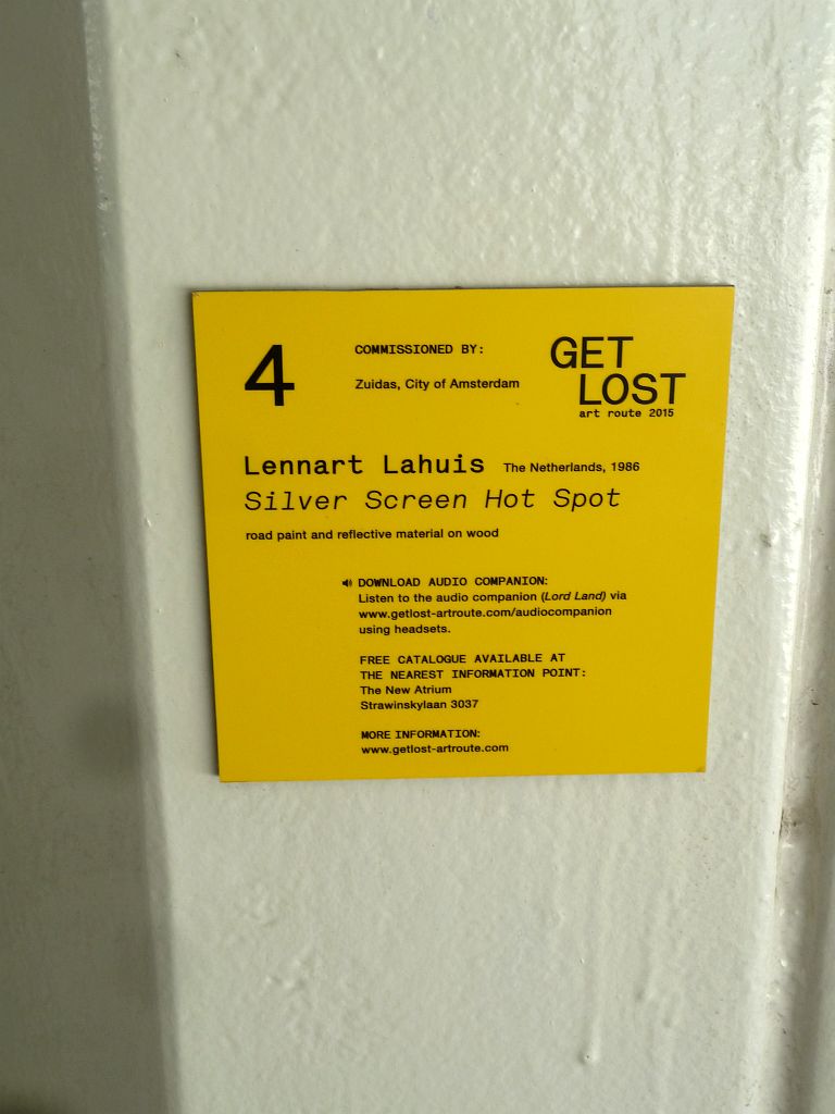 Get Lost art route 2015 - Amsterdam