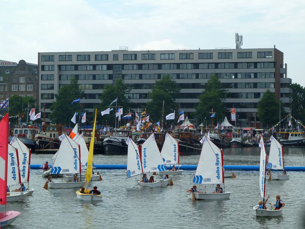 Sail 2015 - IJhaven - Kinderzeilschool Delta Lloyd - Amsterdam